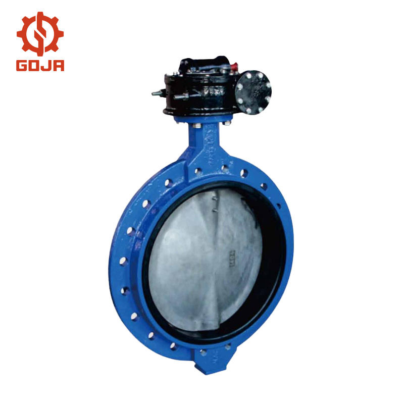 Japanese standard turbine single flange butterfly valve